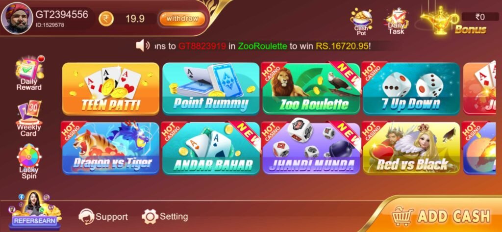 Teen Patti Time Game